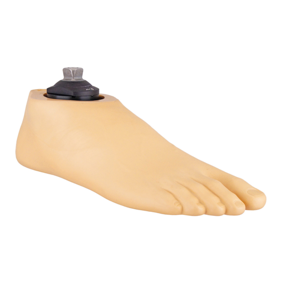 User Manuals: Trulife Zumo Prosthetic Foot