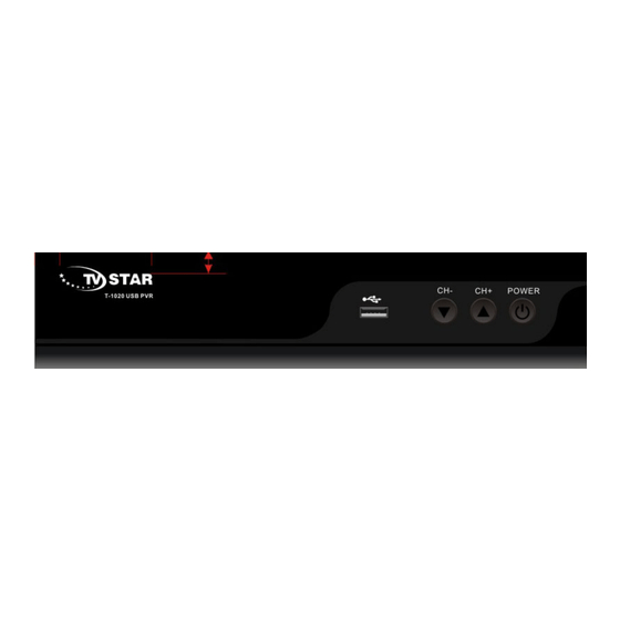 TV Star T1020 User Manual