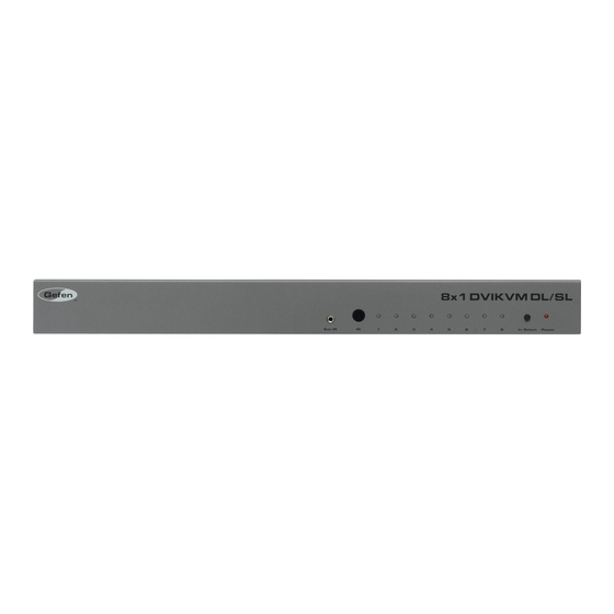 Gefen EXT-DVIKVM-841DL User Manual