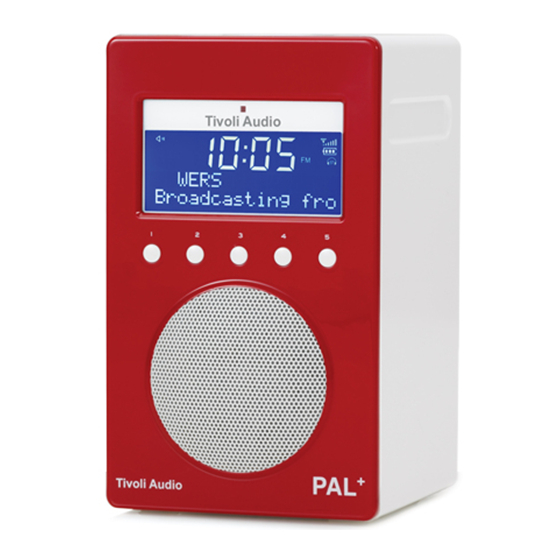 Tivoli Audio PAL+ Owner's Manual