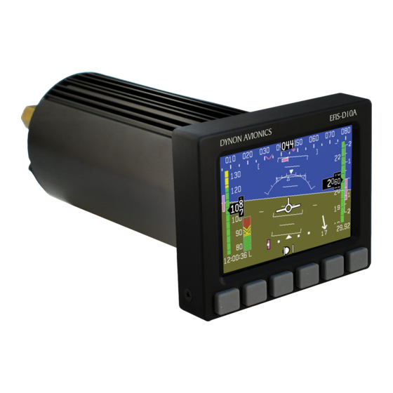 Dynon Avionics EFIS-D10A User Manual