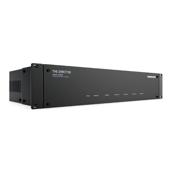 AudioControl The Director M4840 Installation Manual