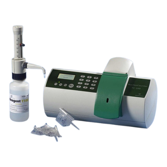 ChemoMetec NucleoCounter YC-100 User Manual