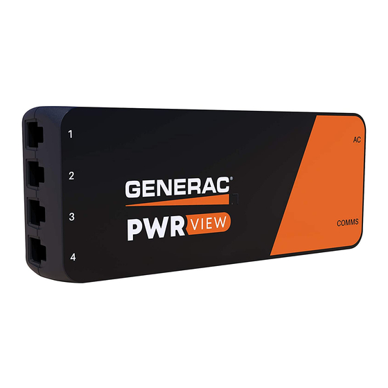 Generac Power Systems PWRview Manuals