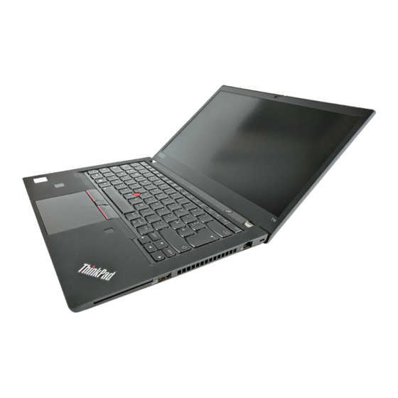 Lenovo ThinkPad P14s Gen 1 Manual