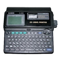Casio KL-8200 Manual