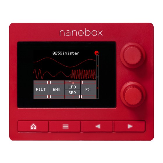 1010music nanobox | fireball User Manual