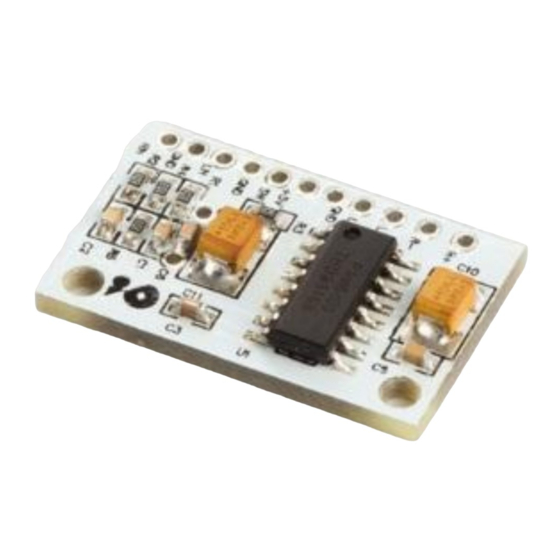 Velleman ARDUINO VMA408 User Manual
