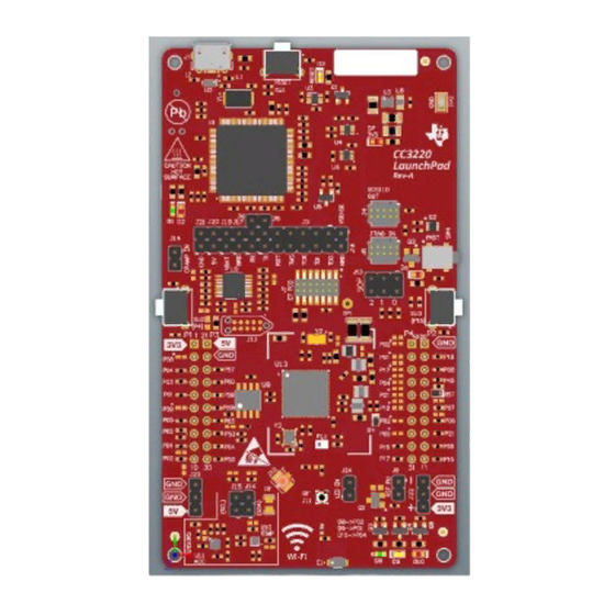 Texas Instruments CC3220-LAUNCHXL User Manual