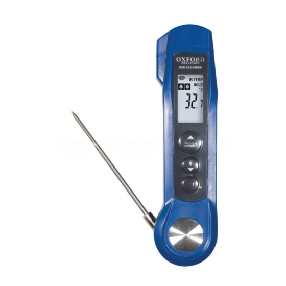 Oxford PRECISION OXD-312-3560K Operator's Manual