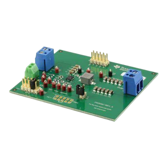 Texas Instruments TPS53515EVM-PWR587 User Manual