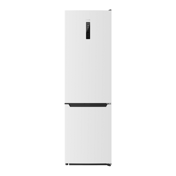 cecotec BOLERO COOLMARKET COMBI 356 WHITE D Manuals