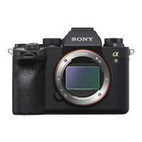 Sony ILCE-9M2 Help Manual