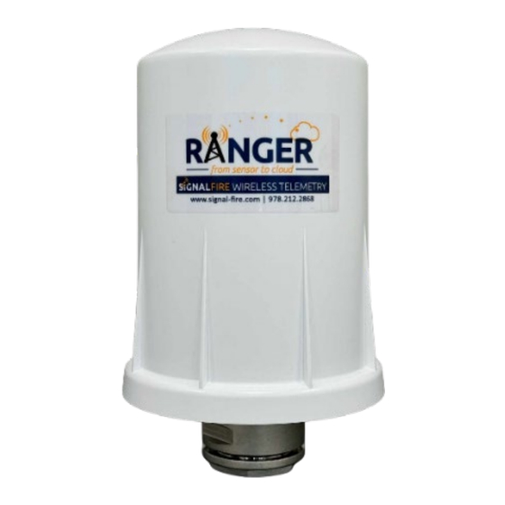 SignalFire RANGER AirQ Manual