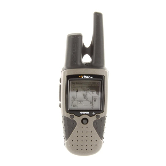 Garmin Two-Way Radio Quick Start Manual