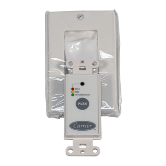 Carrier KVBCN0101CLT Installation Instructions And Instructions For Use