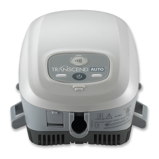 Somnetics Transcend Auto User Manual