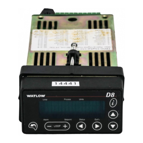 Watlow D8 Series User Manual