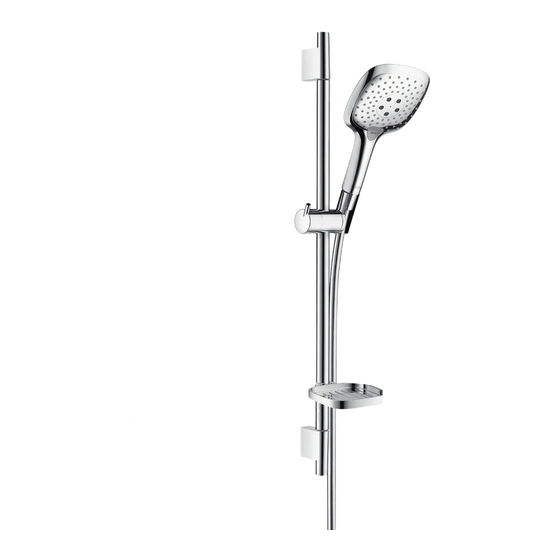 Hans Grohe Raindance Select S 150/Unica'S Puro 27802 Series Instructions For Use Manual
