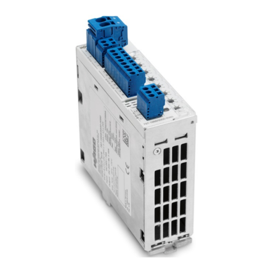 WAGO 787-1668/0000-0080 Manual