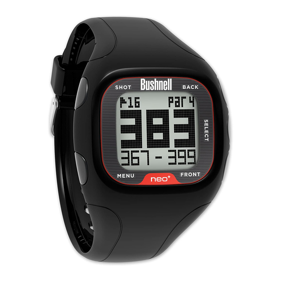 Bushnell neo+ User Manual