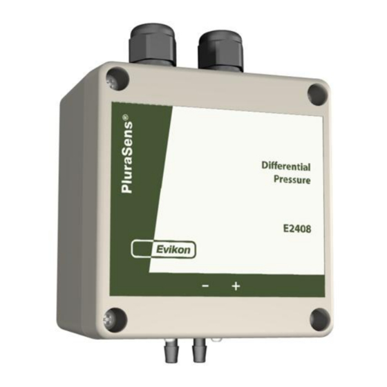 Evikon PluraSens E2408DF Manuals