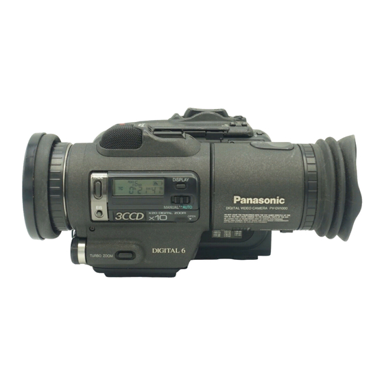 Panasonic PV-DV100 Operating Manual
