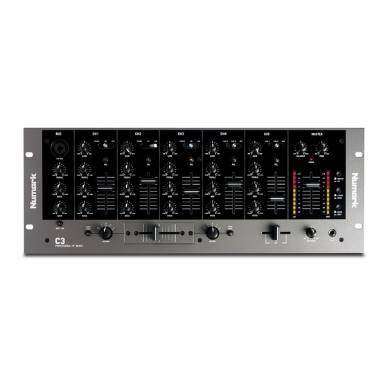 Numark C3 Service Manual