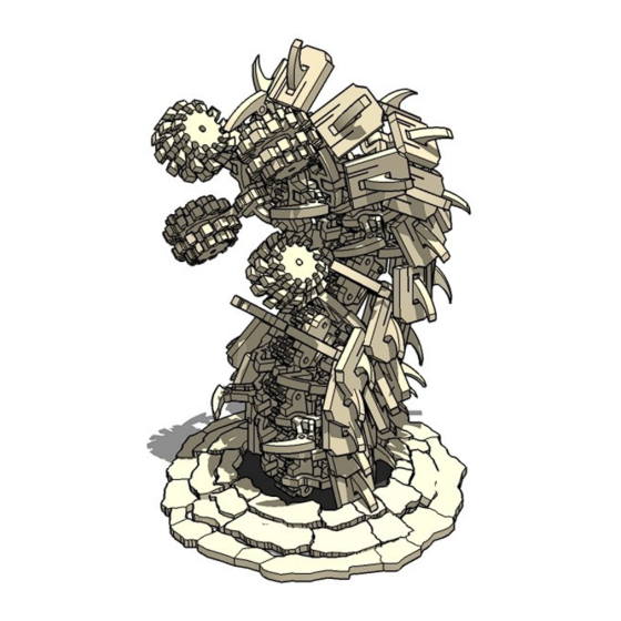CNC Workshop MINIATURE scenery Steel Worm Instructions Manual