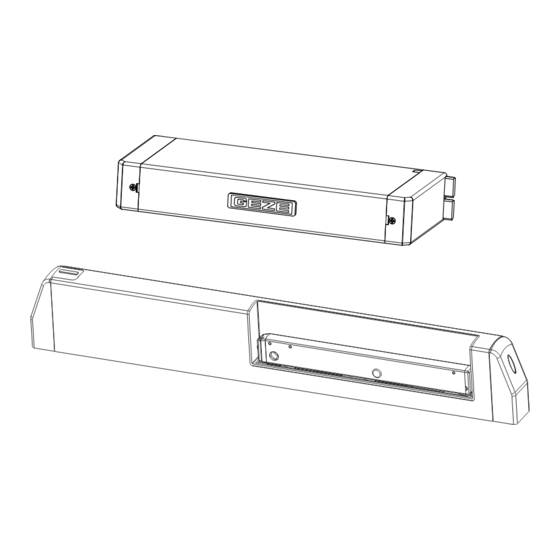 User Manuals: GEZE E 170 /230 V AC Shears Drive