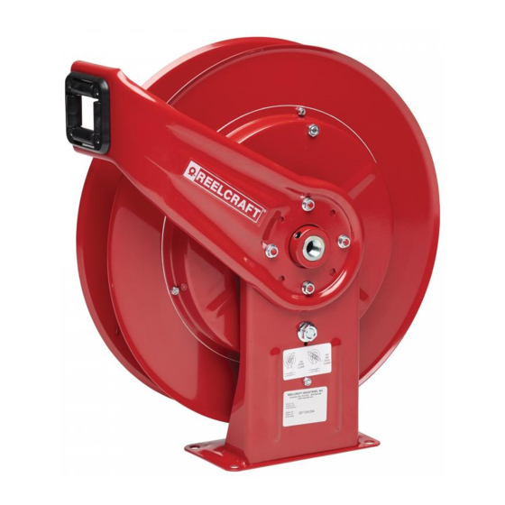 Reelcraft 7600 OLP Hose Reel Manuals