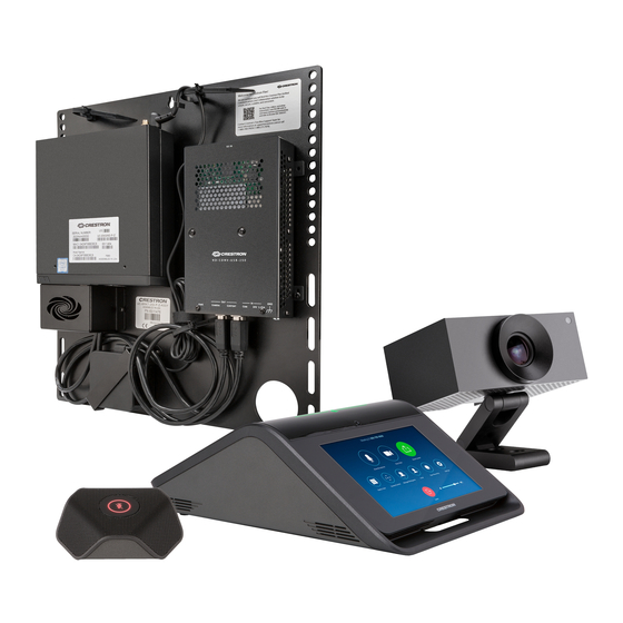Crestron Flex UC-MX70-Z Quick Start Manual