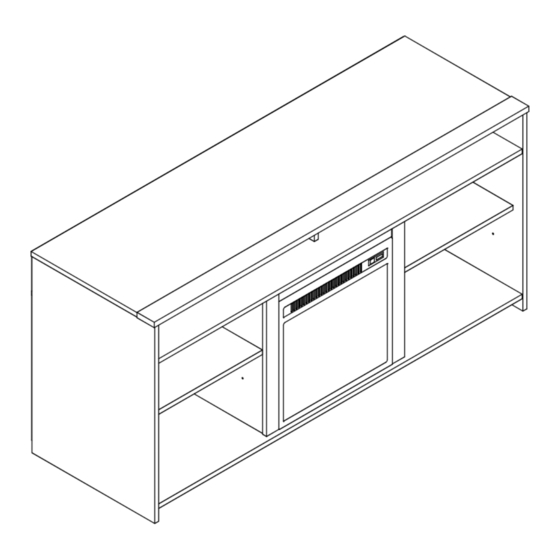Ameriwood HOME 2920348COM Fireplace Stand Manuals