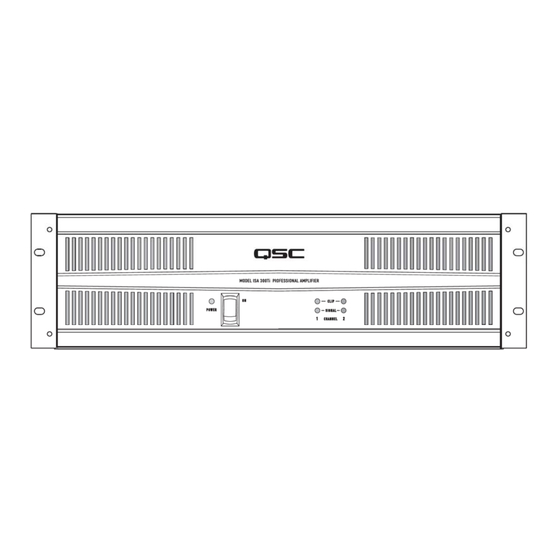 QSC ISA 280 User Manual