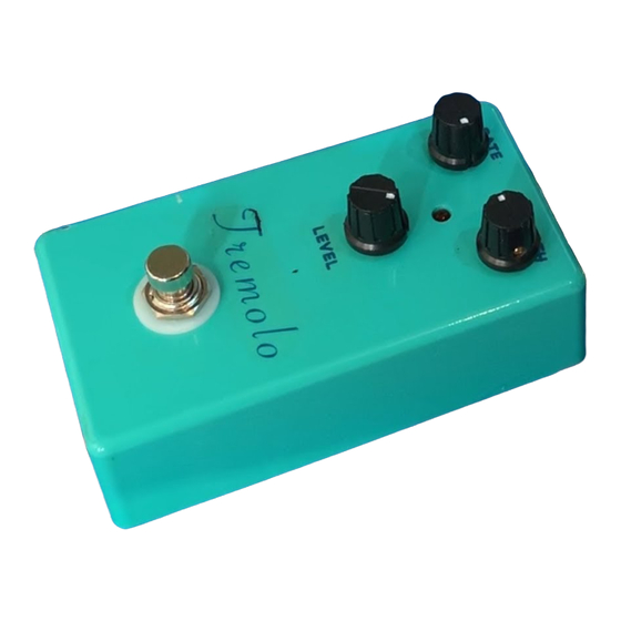 BYOC Tremolo Instructions Manual
