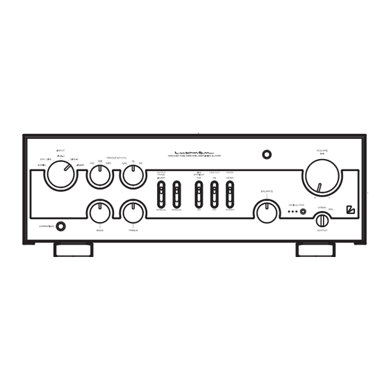Luxman CL-1000 Owner's Manual
