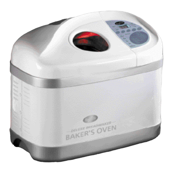 Breville Deluxe Baker’s Oven BR7 Instructions Manual