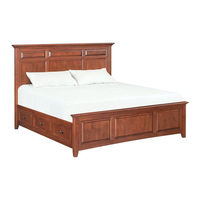 Whittier Wood Furniture McKenzie 2319CAFc Quick Start Manual