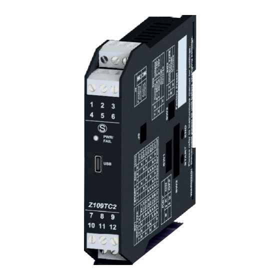 Seneca Z109TC2-1 Installation Manual