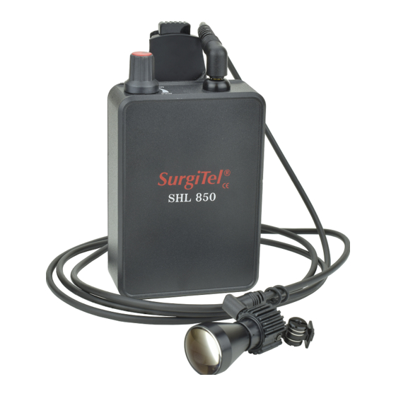 SurgiTel Surgical Mini LED Manual