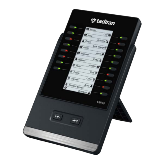 Tadiran Telecom EXP40 User Manual