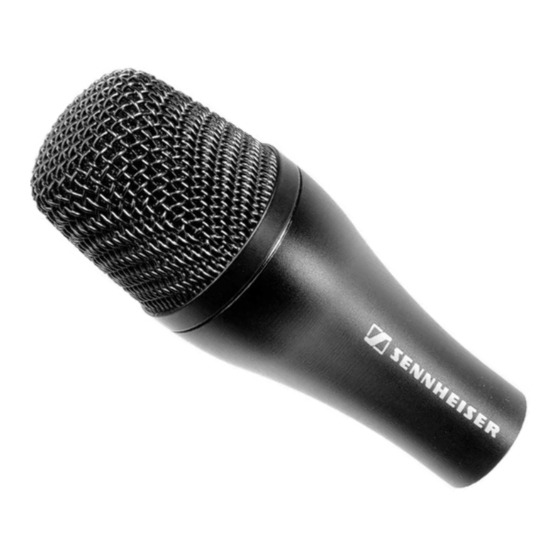 Sennheiser ME 65 Instructions For Use