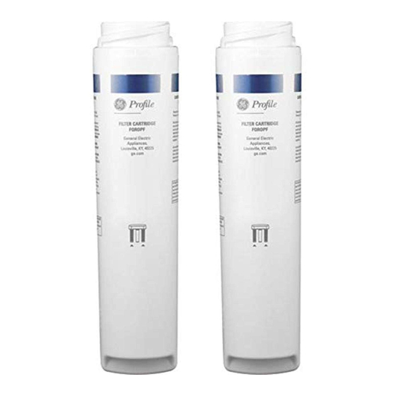 GE  Profile SmartWater ULTRA PLUS FQROPF Installation Instructions