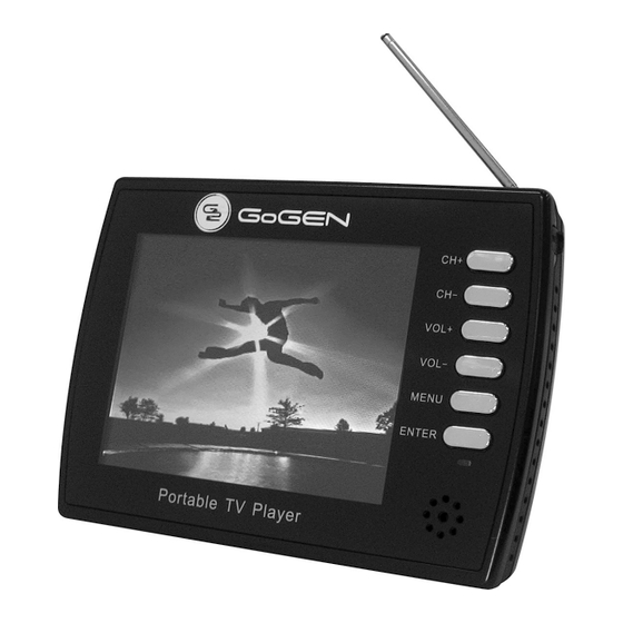 Gogen PTV623 User Manual