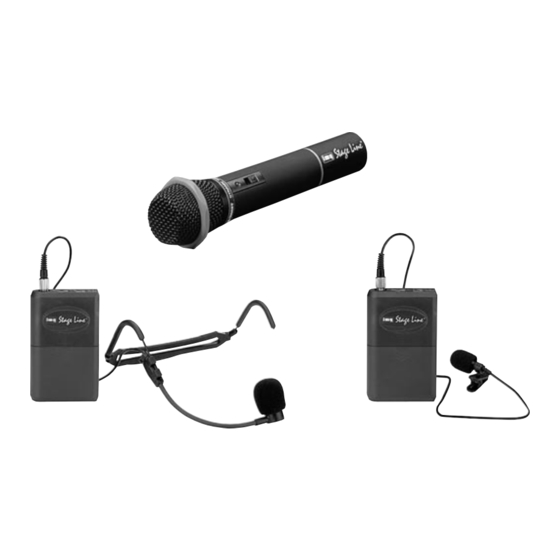 Monacor TXS-220HT Instruction Manual