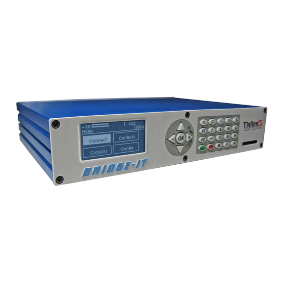 Tieline Bridge-IT User Manual