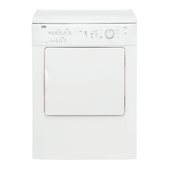 Beko DV 7110 User Manual