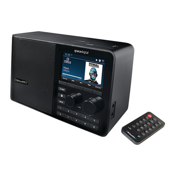 Sirius XM RAdio TTR2 Installation & User Manual