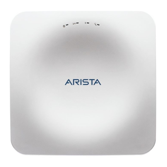Arista C-130 Quick Start Manual