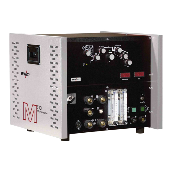 EWM PHB 50 20 A Operating Instructions Manual
